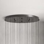 Soltaire Raindrop Glass Round Chandelier