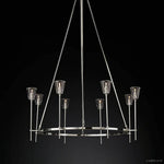 Torche Sculpted Glow Round Chandelier 46"