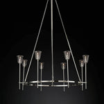 Torche Sculpted Glow Round Chandelier 46"