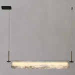 Alabaster Studio Folded Linear Chandelier