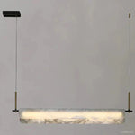 Alabaster Studio Folded Linear Chandelier