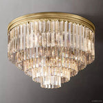 Odeon Deco Prism Tiered Flush Mount