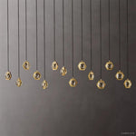 Eclatant Celestial Orbit Linear Chandelier 54"
