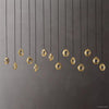 Eclatant Celestial Orbit Linear Chandelier 72"