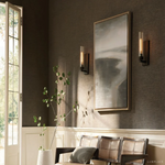 Andreas Modern Glass Wall Sconce