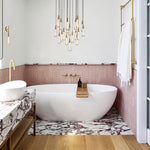 Soltaire Raindrop Glass Round Chandelier