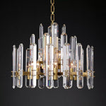 Monclair Radiant Crystal Round Chandelier 24"