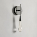 Soltaire Raindrop Glass Wall Sconce