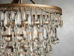 Anabella Exquisite Crystal Round Chandelier