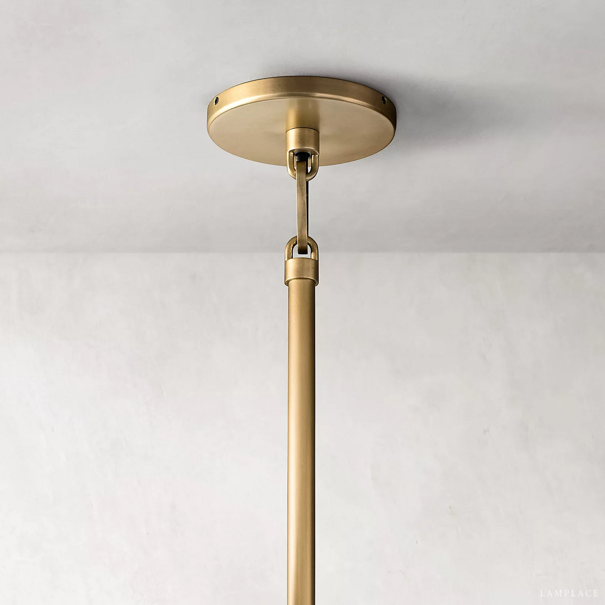 Savile Crystal Block Round Pendant Light