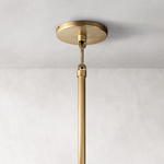 Savile Crystal Block Square Pendant Light