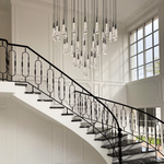 Soltaire Raindrop Crystal Round Chandelier