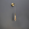 Soltaire Raindrop Glass Cord Wall Sconce