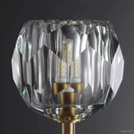 Boule De Radiant Crystal Short Wall Sconce