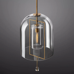 Fulcrum Blown Glass Pendant Light
