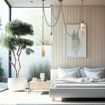 Alabaster Flint 1 Light Pendant Light