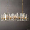 Monclair Radiant Crystal Linear Chandelier 54"
