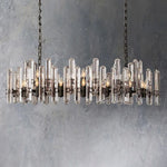 Monclair Radiant Crystal Linear Chandelier 54"