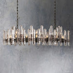 Monclair Radiant Crystal Linear Chandelier 54"