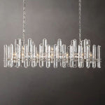 Monclair Radiant Crystal Linear Chandelier 54"