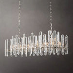 Monclair Radiant Crystal Linear Chandelier 72"