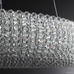 Halo Stranded Crystal Round Chandelier 41"