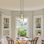 Soltaire Raindrop Glass Cluster Pendant Light