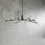 Apollo Modern Glass Ball Round Chandelier