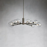 Apollo Modern Glass Ball Round Chandelier
