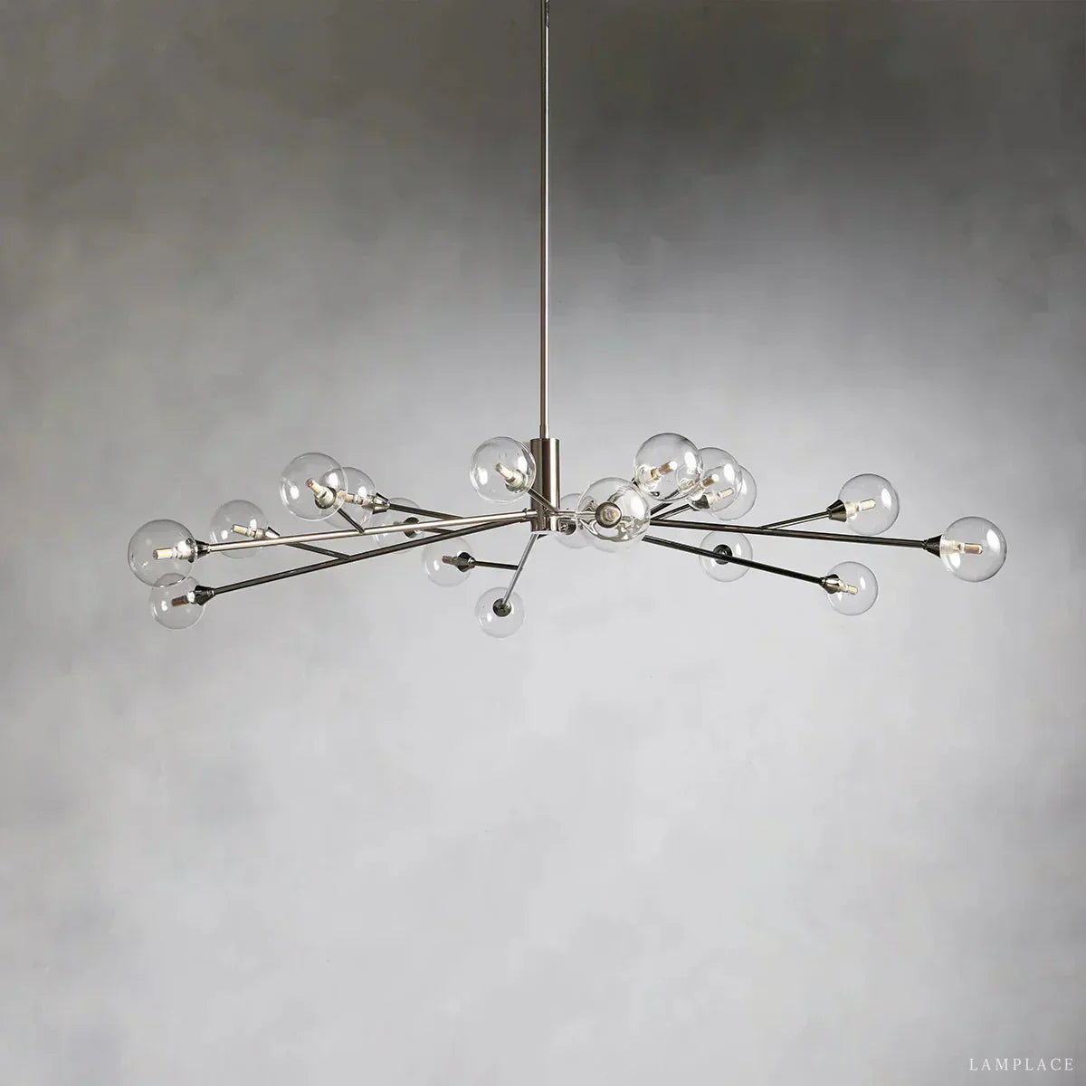 Apollo Modern Glass Ball Round Chandelier