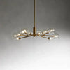 Apollo Modern Glass Ball Round Chandelier
