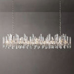 Monclair Radiant Crystal Linear Chandelier 72"