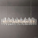 Monclair Radiant Crystal Linear Chandelier 72"