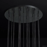 Boule De Radiant Crystal Cluster Chandelier 24"