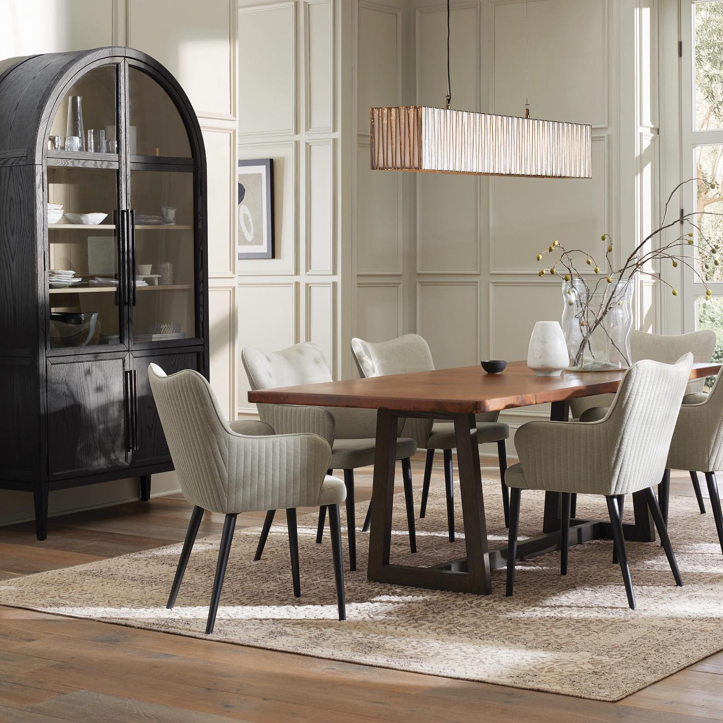 Jeunet Artisan Crafted Rectangular Chandelier