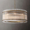 San Marco Vintage Glass Round Chandelier 37"