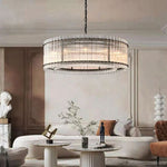 San Marco Vintage Glass Round Chandelier 48"
