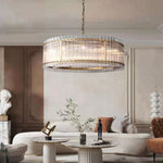San Marco Vintage Glass Round Chandelier 60"