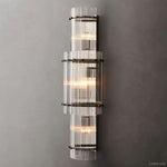 San Marco Vintage Glass Round Wall Sconce