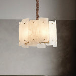 Alabaster Lorry Modern Round Chandelier