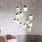 Alabaster Harmony Multi-Drop Chandelier