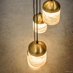 Alabaster Harmony Multi-Drop Chandelier
