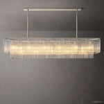 Amadeo Prismatic Array Rectangular Chandelier 72"