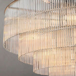 Amadeo Prismatic Array Round Chandelier 50"