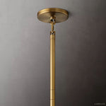Cielo Lustred Glass Round Chandelier 48"