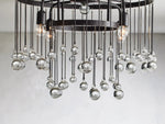 Aubrey Crystal Ball Flush Mount
