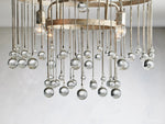 Aubrey Crystal Ball Flush Mount