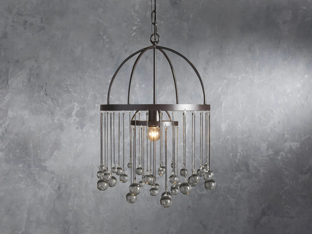 Aubrey Crystal Ball Pendant Light