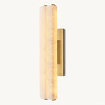 Audubon Sculpt Alabaster Double Wall Sconce