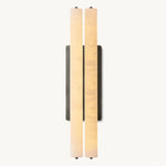 Audubon Sculpt Alabaster Double Wall Sconce